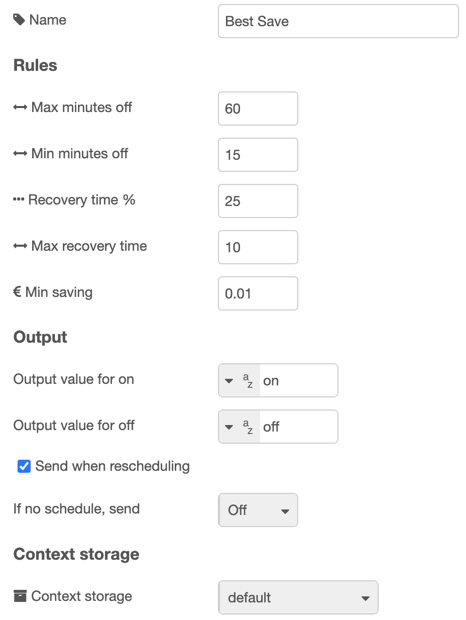 Best Save Config